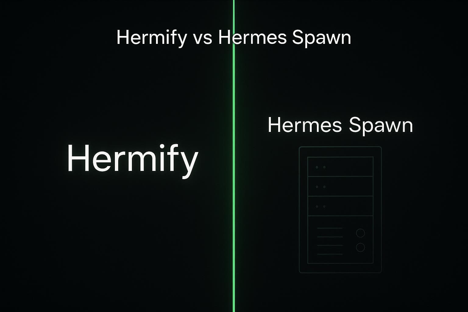 Hermify 托管服务 vs Hermes Spawn 一键 VPS 部署