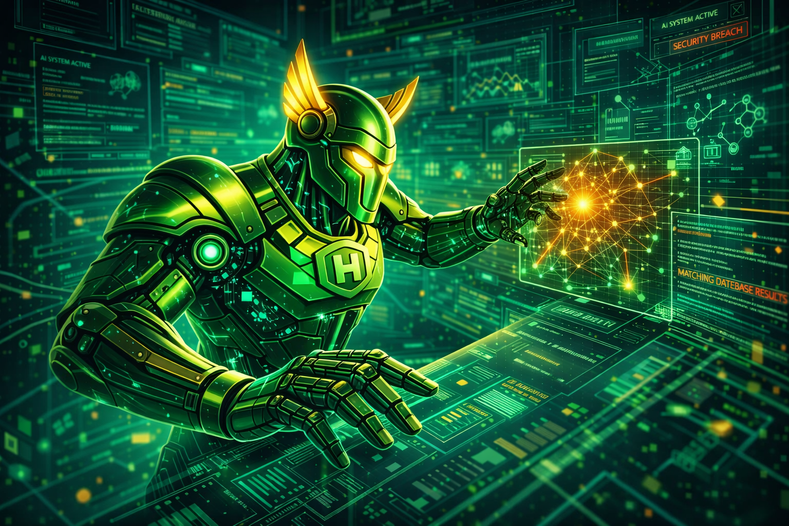An AI agent working on a complex task